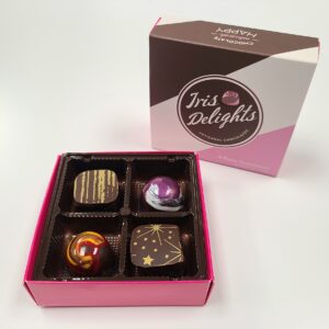 4 Piece Chocolate Box