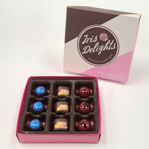 9 Piece Chocolate Box