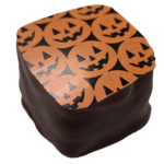 Jack O'Lantern Brownie Bite