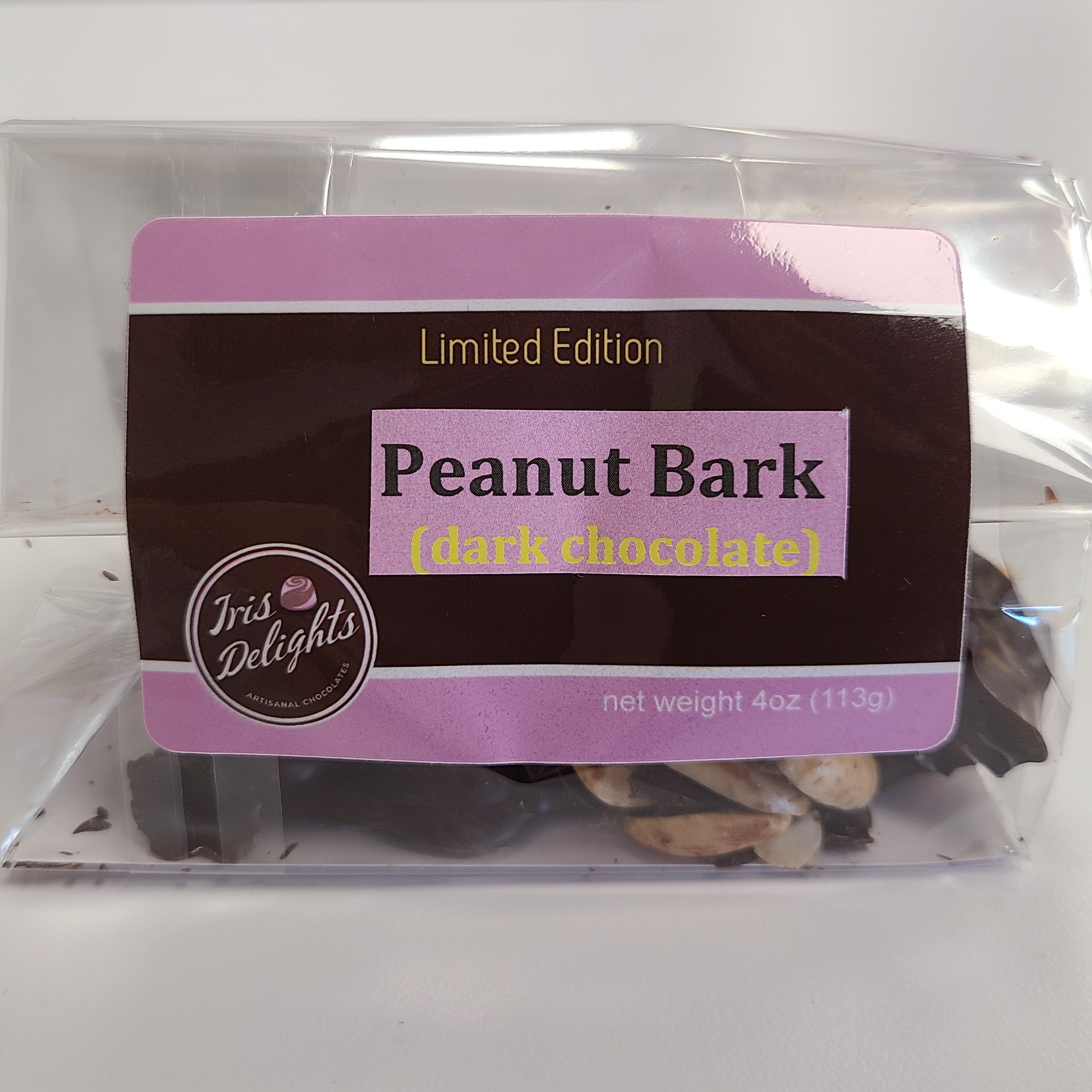 Peanut Bark Dark 1/4 lb.